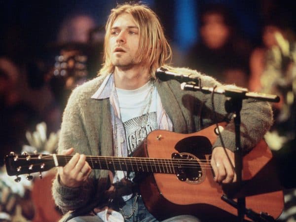Курт Кобейн, легендарный солист группы "Nirvana"