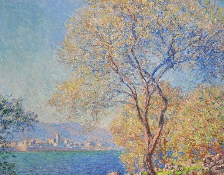 Antibes Seen from La Salis by Claude Monet