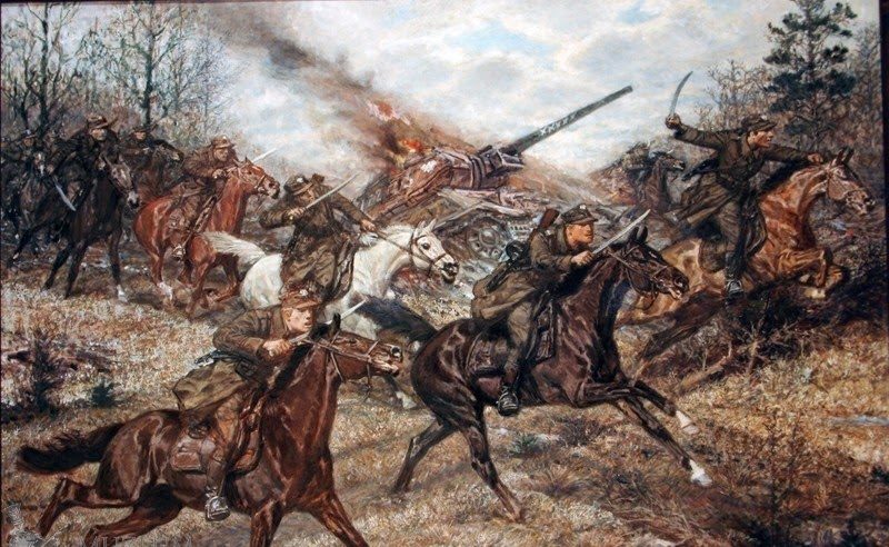 Былина Михаил. Последняя атака польской кавалерии. 