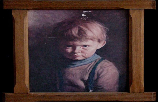 Картина "Плачущий мальчик". Непознанное, необъяснимое