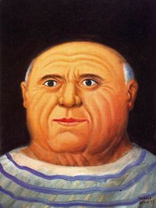 Фернандо Ботеро-Fernando Botero-1999,Picasso-Private