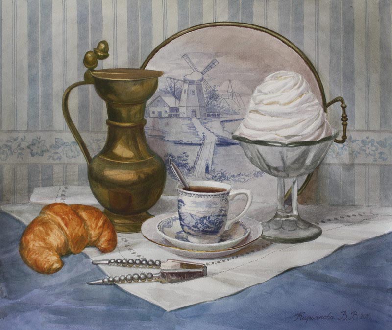 Виктория Кирьянова Le petit déjeuner (завтрак) 2011 800 х 674