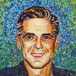 портрет Джорджа Клуни 550 х 550