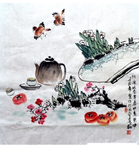 Традиционная китайская живопись, Ранняя весна
