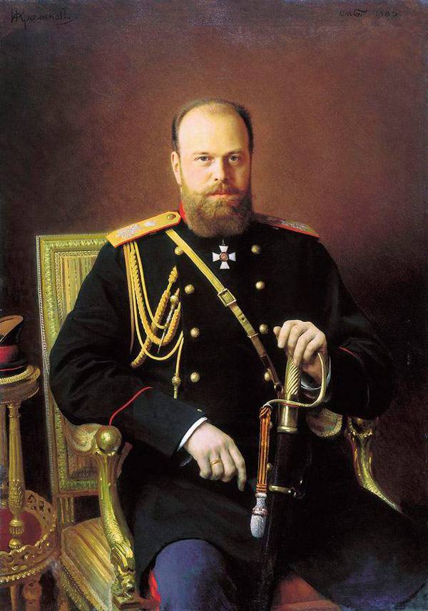 Портрет Александра III. 1886