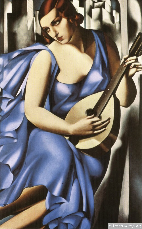 18 | Tamara De Lempicka - Тамара де Лемпика. Живопись в стиле Арт Деко | ARTeveryday.org