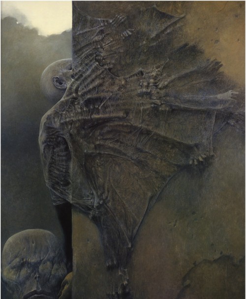 beksinski-kartiny-18 | Здислав Бексински - Zdzisław Beksiński. Поэзия после Освенцима | ARTeveryday.org