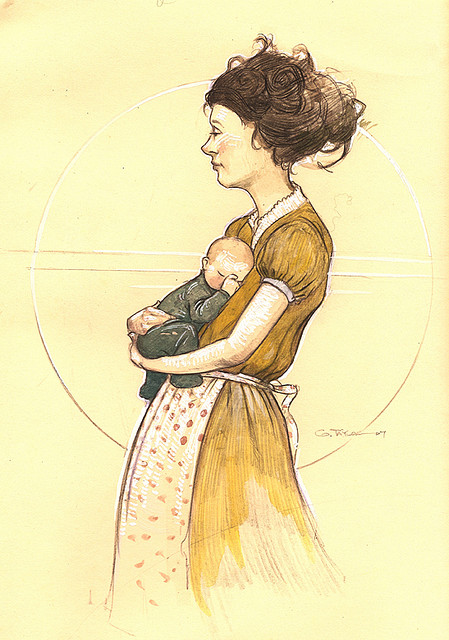 Garrett R.Taylor, Woman and child