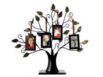 Рамка для фотографий в виде семейного дерева