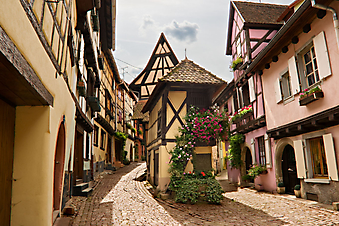 Эльзас, Франция. (Код изображения: 14007)