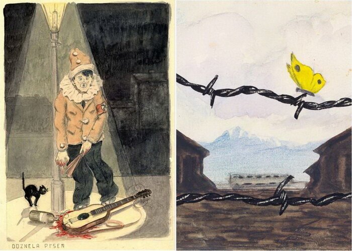 Искусство и Холокост: 9 пронзительных картин, написанных узниками концлагерей