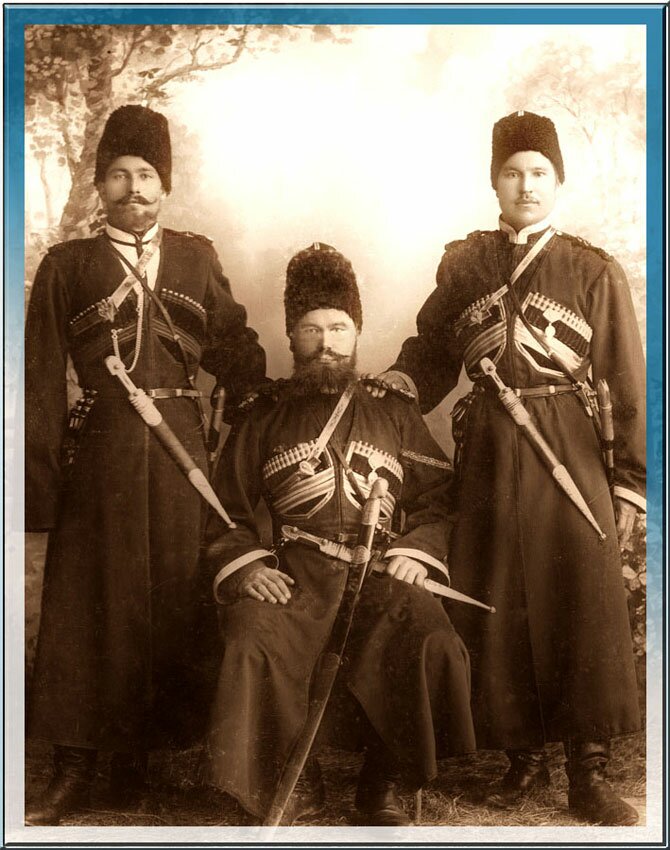 Кубанские казаки на фото XIX-XX века