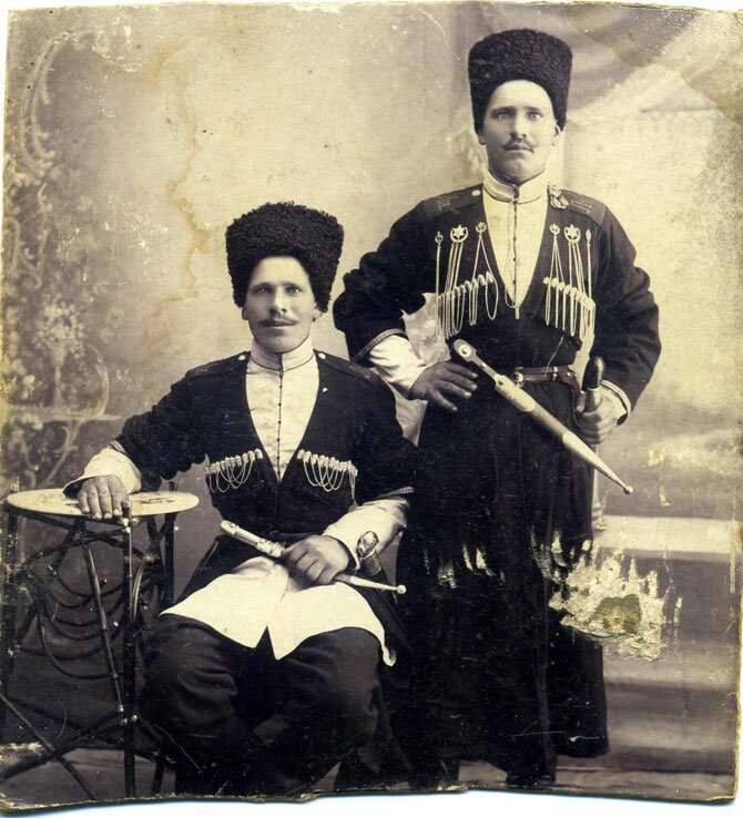 Кубанские казаки на фото XIX-XX века