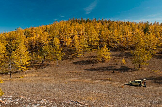 Золотая осень на Байкале