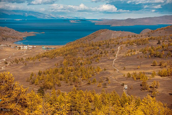 Золотая осень на Байкале