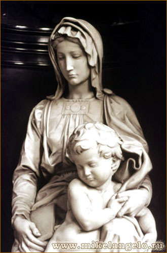 Мадонна с Младенцем, или Мадонна Брюгге, скульптура из каррского