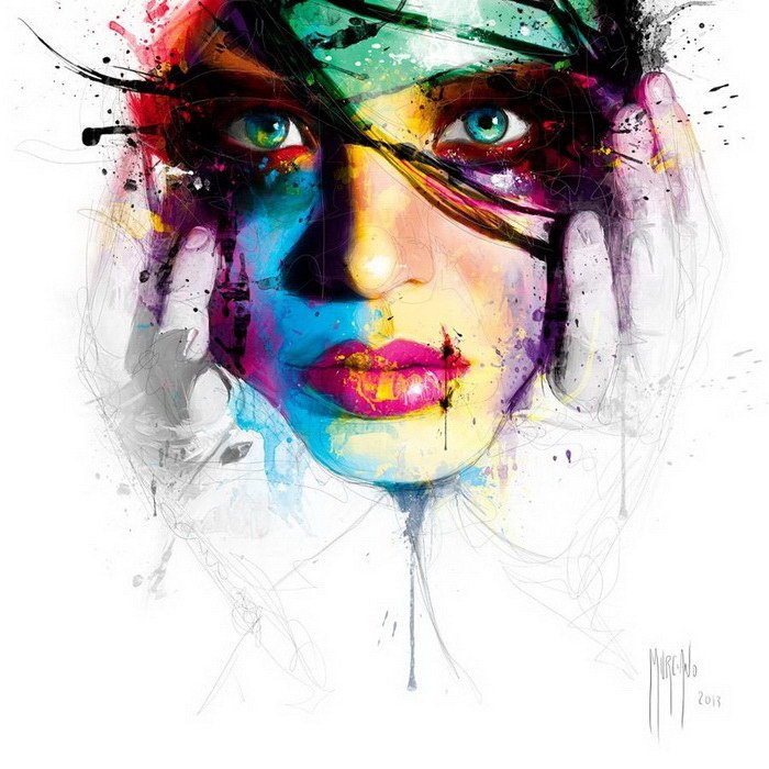 Яркие и эффектные картины Patrice Murciano (22 фото)