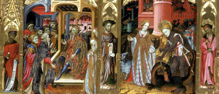 средневековая живопись
