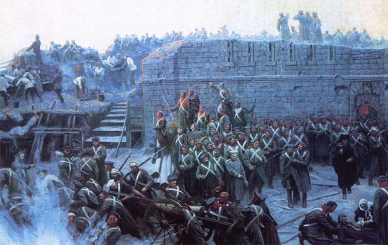 Панорама бородинской битвы