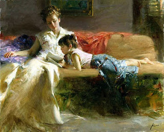 Пино Дени Pino Daeni Материнство