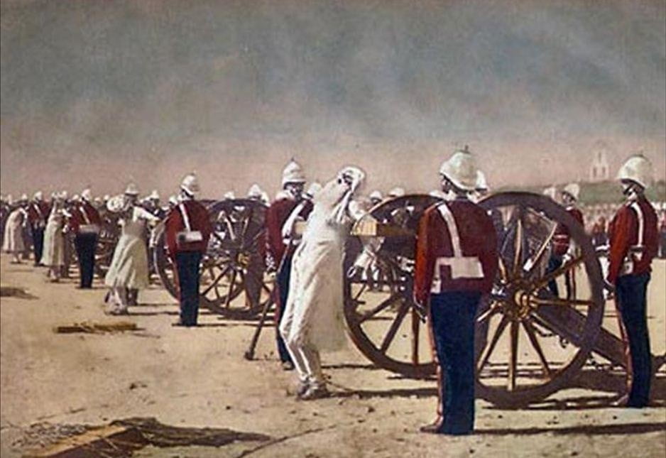 Подавление индийского восстания англичанами. Василий Верещагин