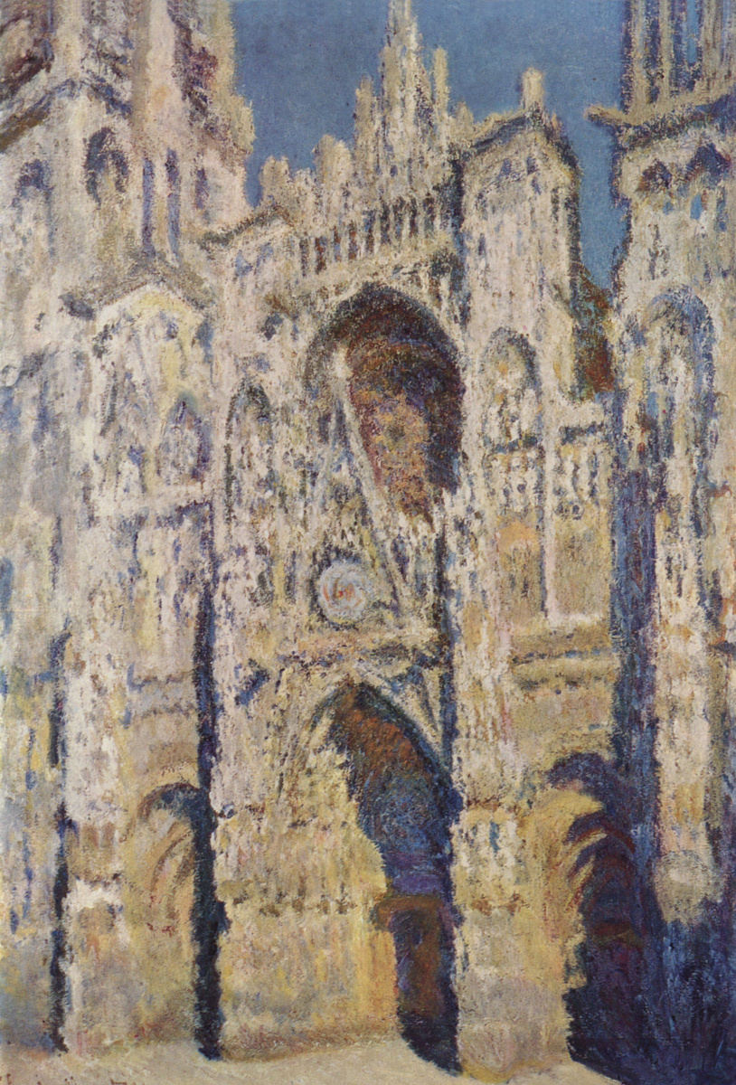 Клод Моне. Руанский собор, главный вход и Тур д&apos;Альбан на солнце