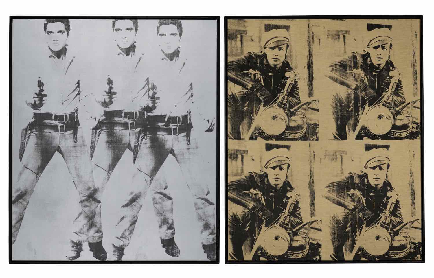 AndyWarhol (Elvis Presli and Marlon Brando)