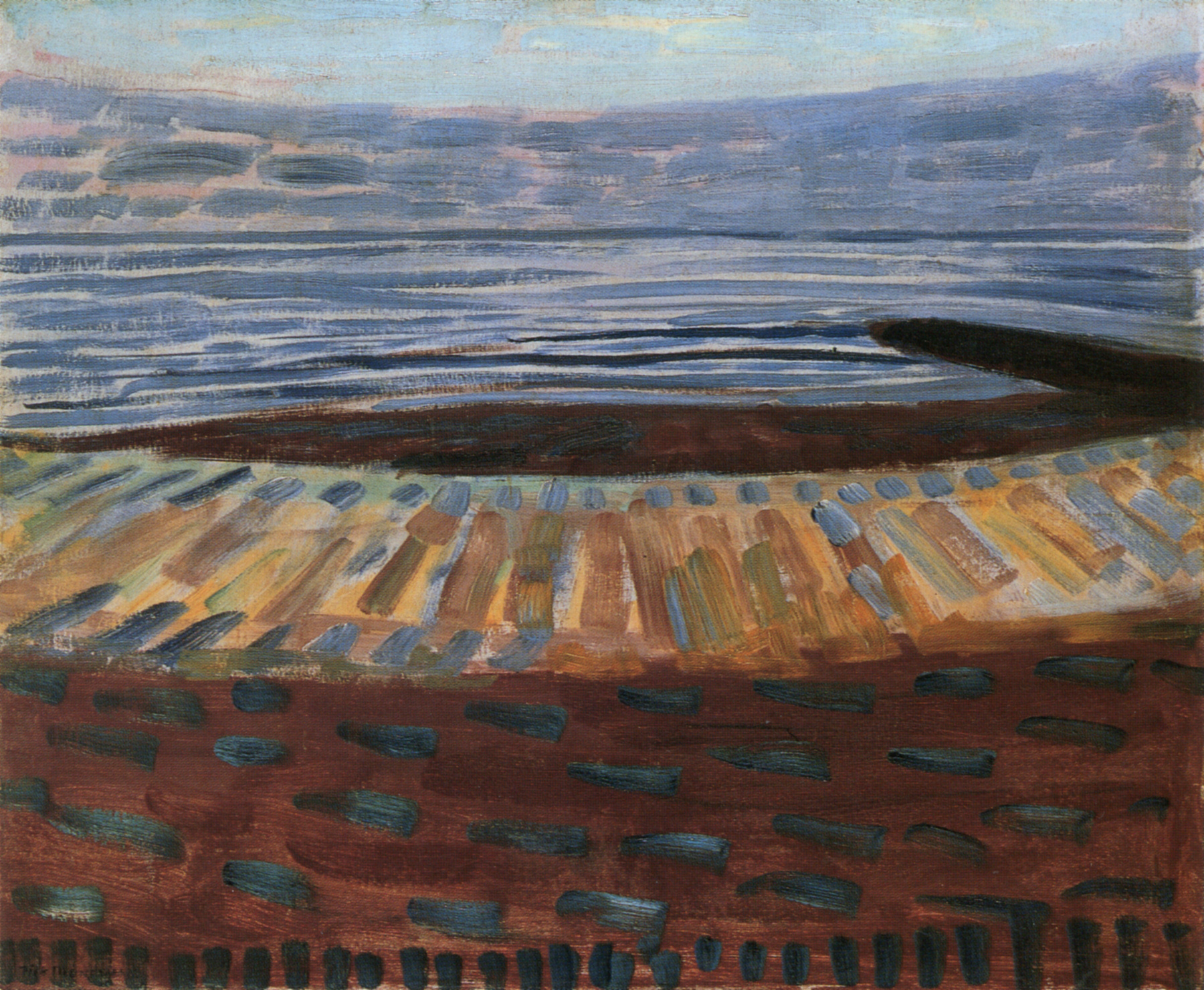 Pit Mondrian (Sea after Sunset)