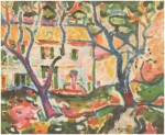 Живопись | Жорж Брак | Дом за деревьями, 1906