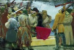 Живопись | Сергей Герасимов | Клятва сибирских партизан, 1933