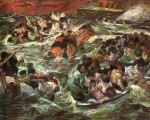 Живопись | Макс Бекман | Гибель Титаника, 1912