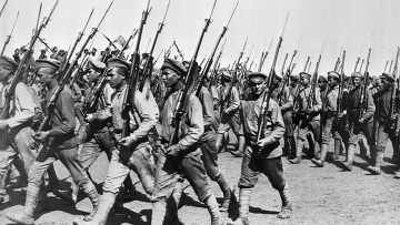 Парад войск Красной Армии в Харькове