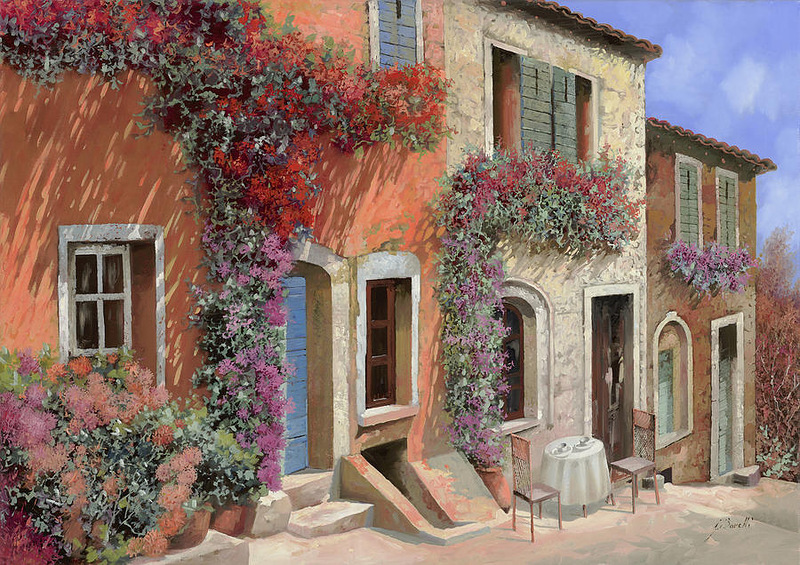 Под солнцем Италии-картины Guido Borelli