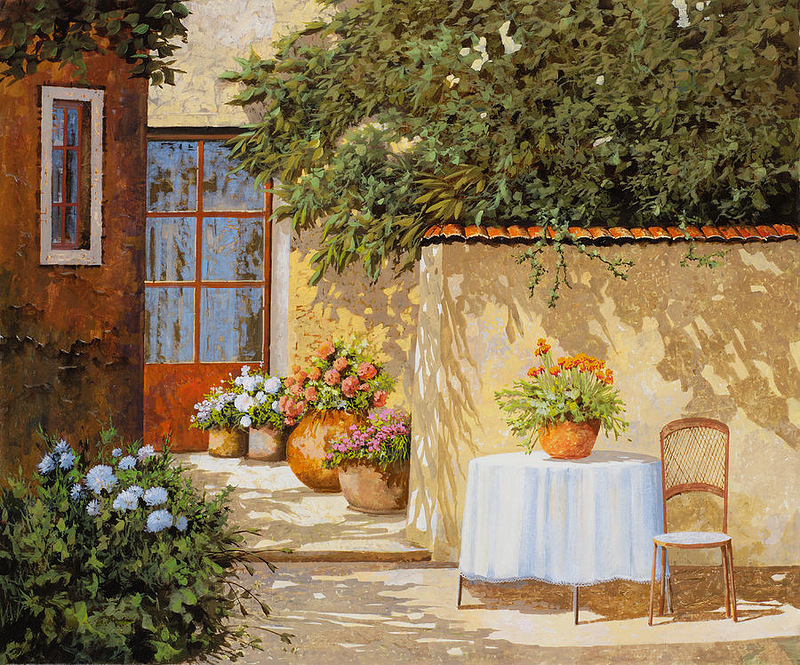 Под солнцем Италии-картины Guido Borelli