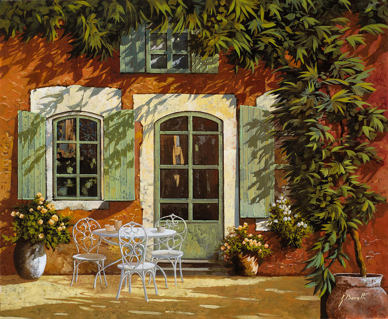 Под солнцем Италии-картины Guido Borelli