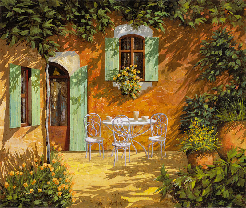 Под солнцем Италии-картины Guido Borelli