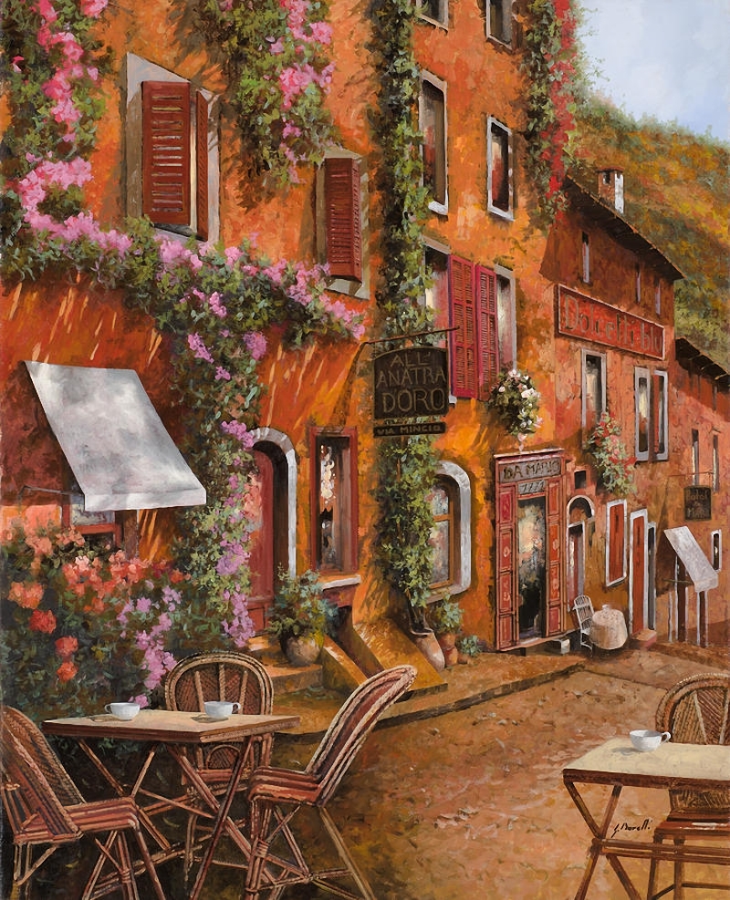 Под солнцем Италии-картины Guido Borelli