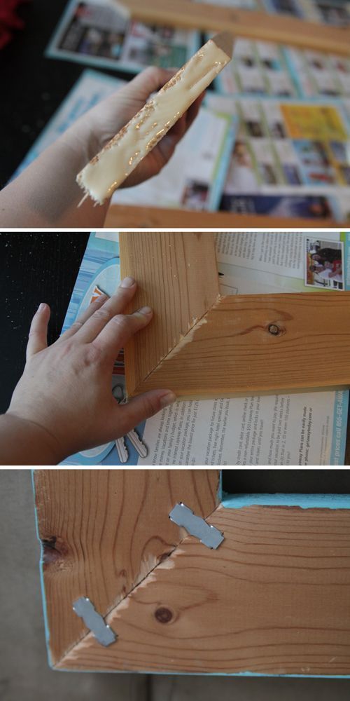 how to build a DIY wood frame for photos and printables - itsalwaysautumn - it's always autumn