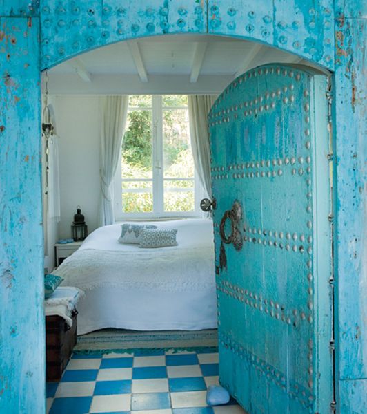 Love the colour, love the door!