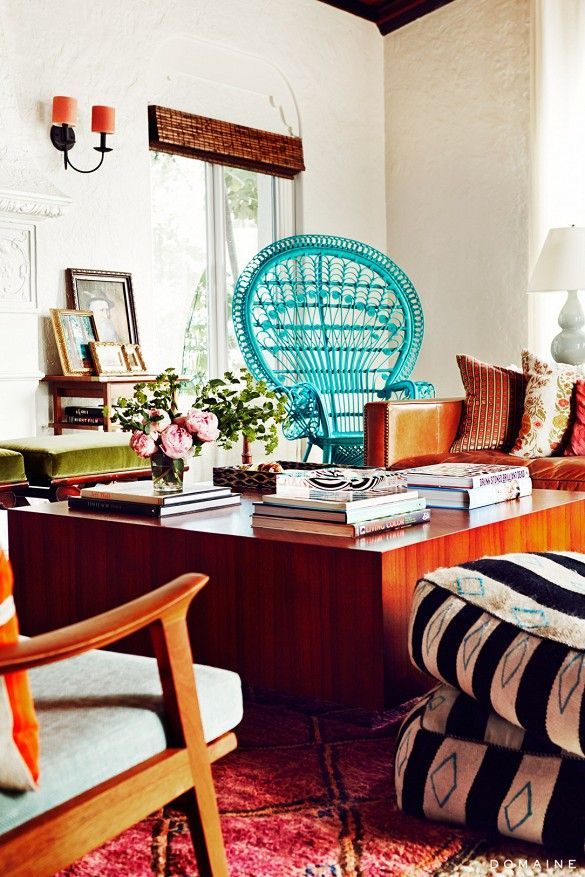 Home Tour: The Eclectic LA Home of a Breaking Bad Star via @domainehome