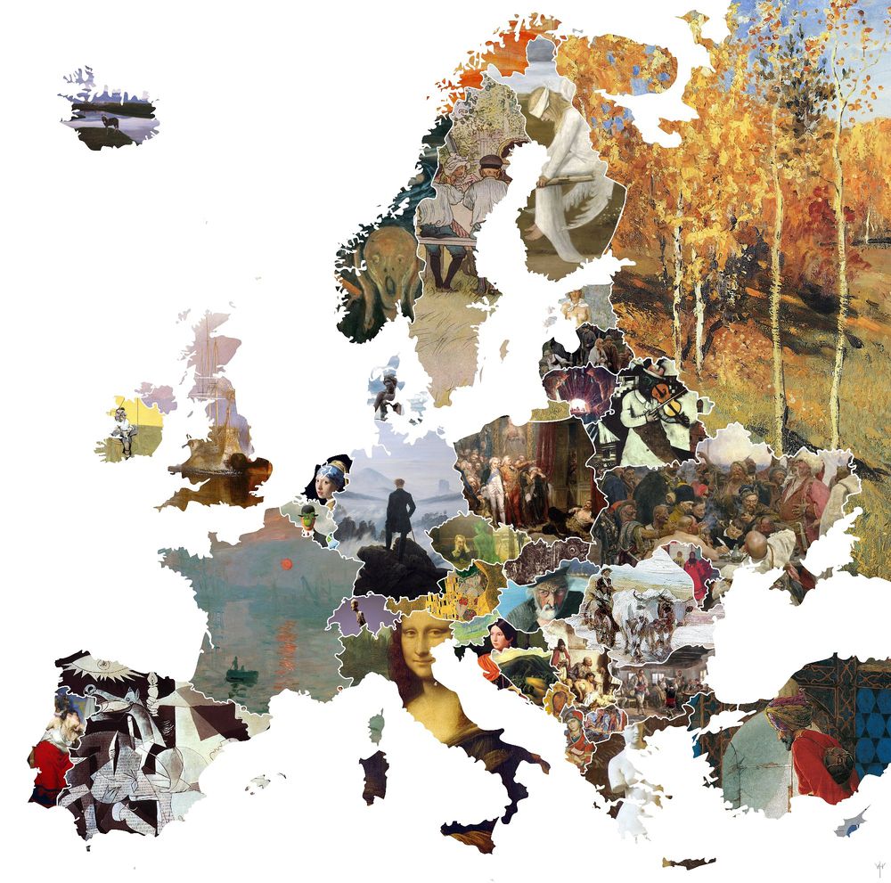 Европа картины