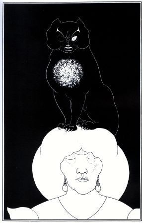 Обри Бердслей (Beardsley). Графика стиля модерн.