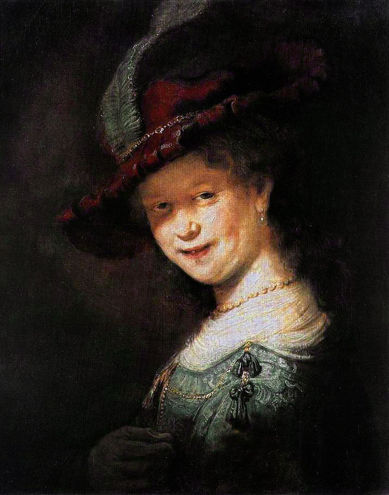 Саския ван Эйленбюрх. Рембрант, 1633. Дуб, масло
