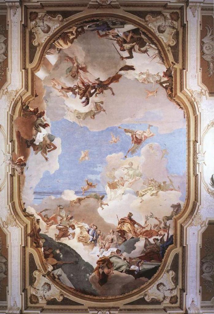 Апофеоз семьи Пизани - Джованни Баттиста Тьеполо (1761)