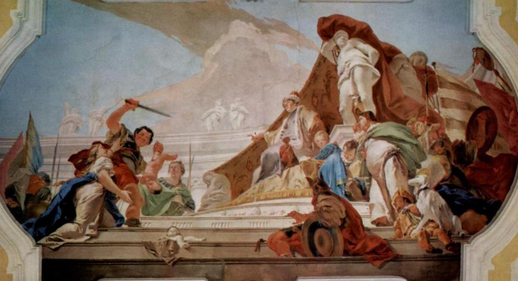 Суд Соломона - Джованни Баттиста Тьеполо (1726 - 1728)