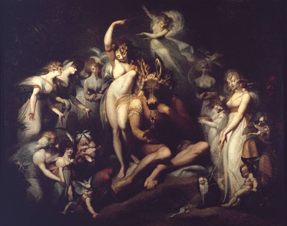 Титания и Основа - Генриха Фюcсли (1790)