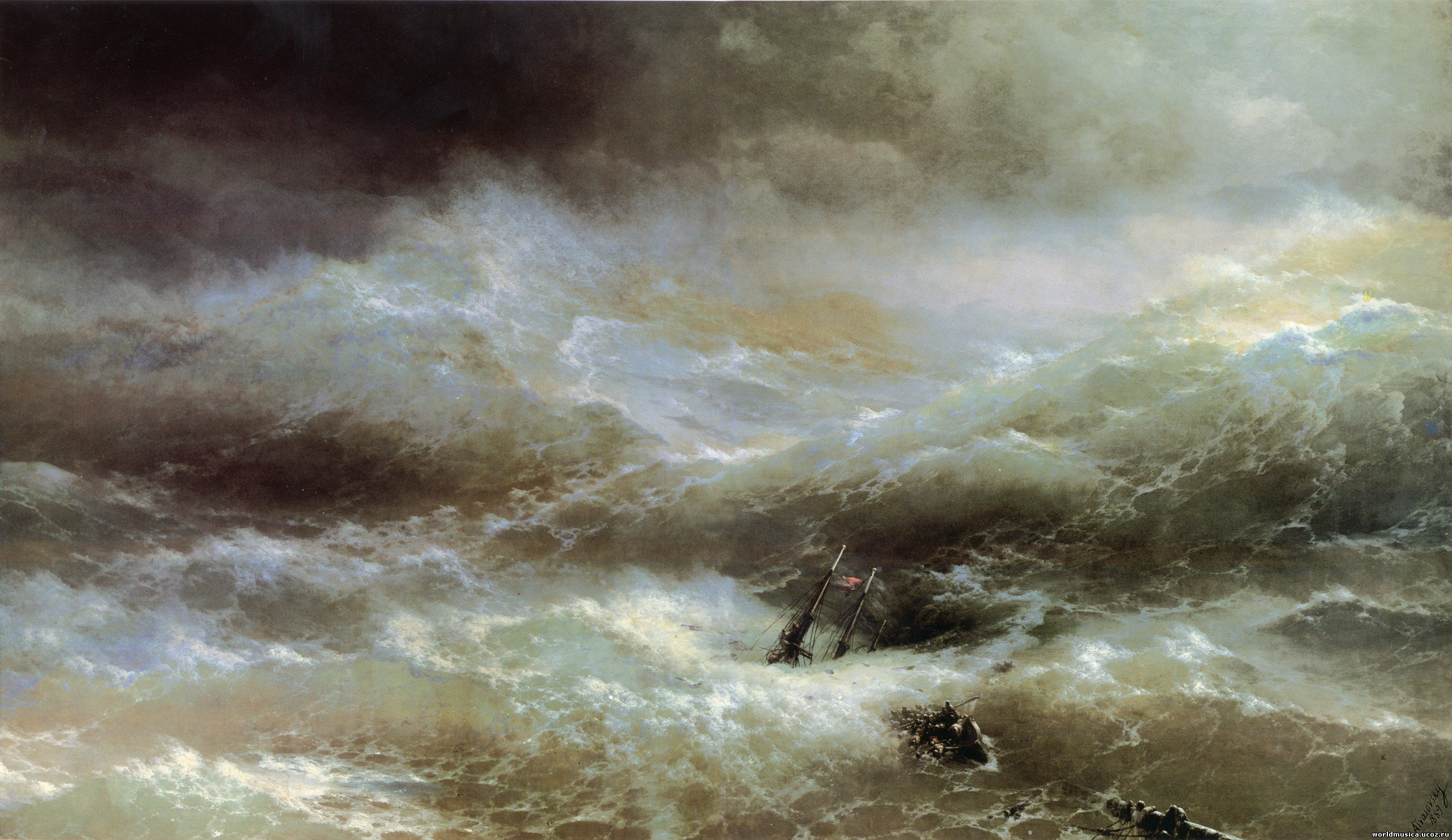 Картина айвазовского волна в русском музее