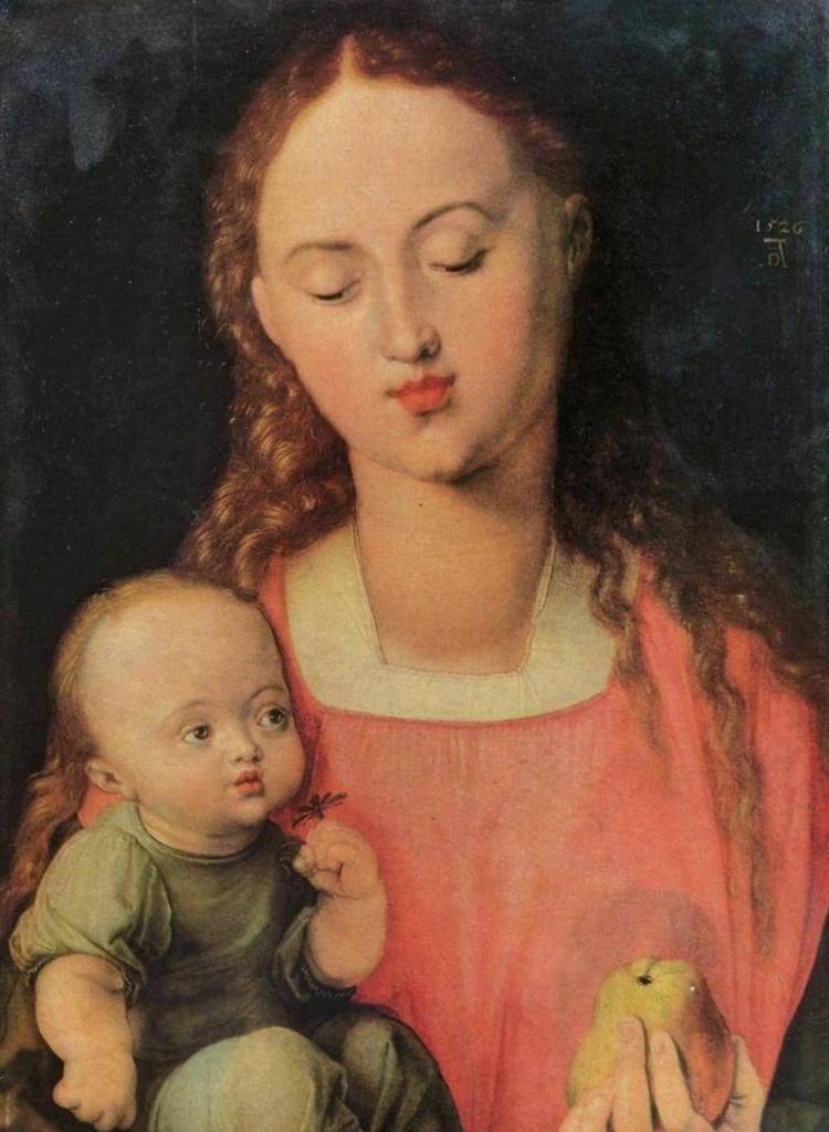 Мария с ребенком - Альбрехт Дюре (1526)
