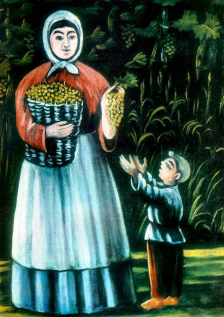 Нико Пиросмани - Мать и дитя