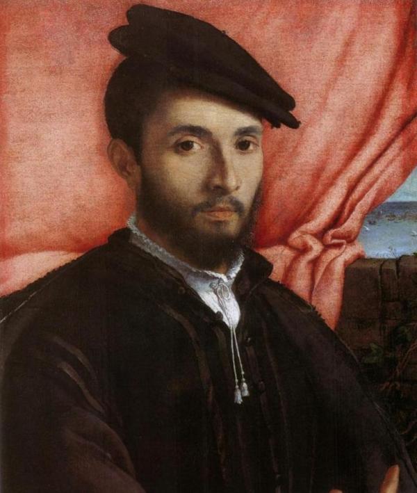 Портрет молодого человека - Лоренцо Лотто (1526,Галерея Академии, Венеция)